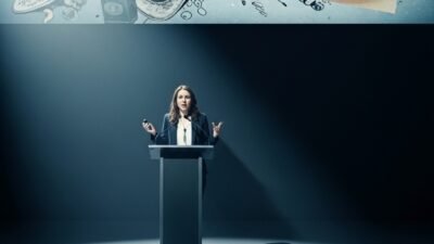 giving a presentation dream meaning