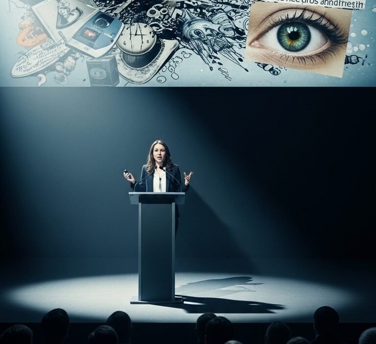 giving a presentation dream meaning