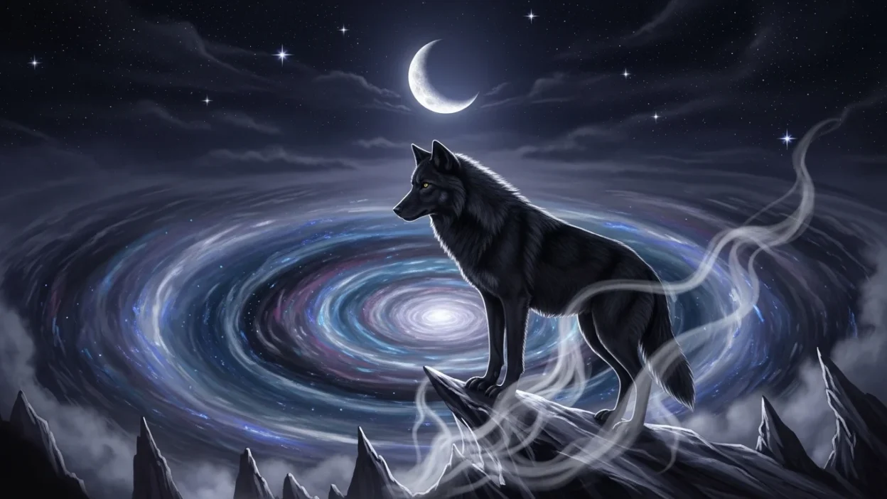 black wolf dream meaning