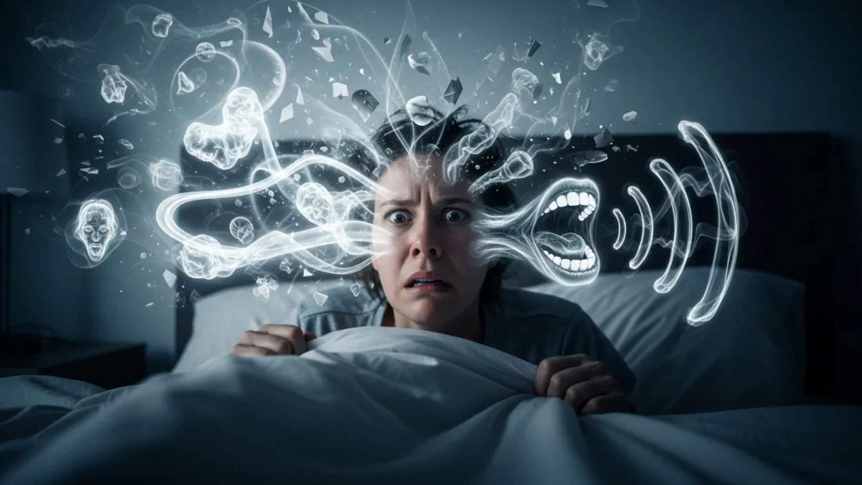 loud noise woke me up dream meaning