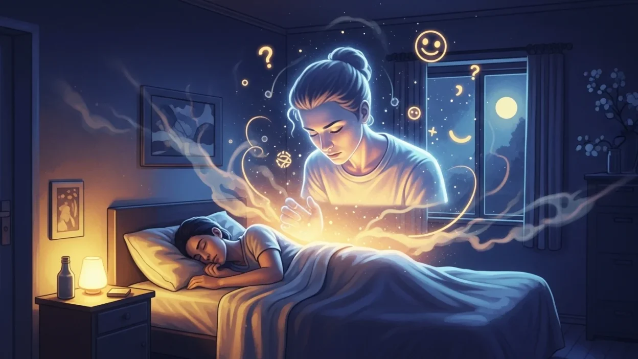 seeing yourself sleeping in dream meaning