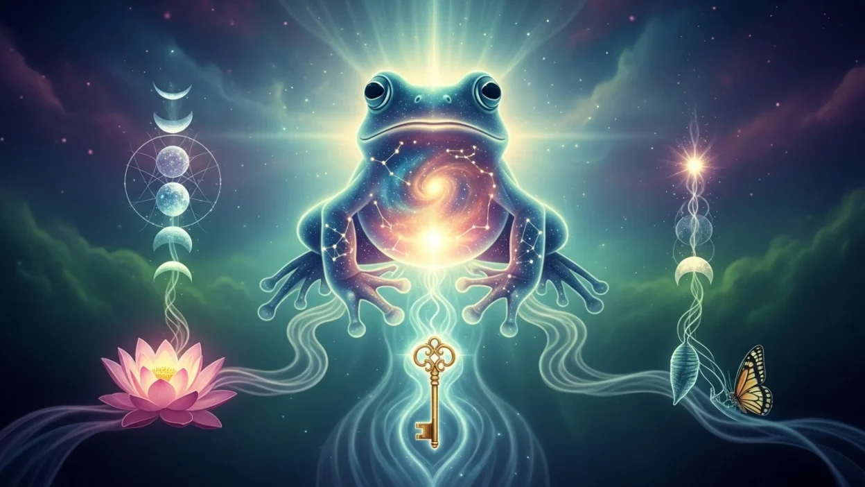 spiritual meaning of frog in a dream