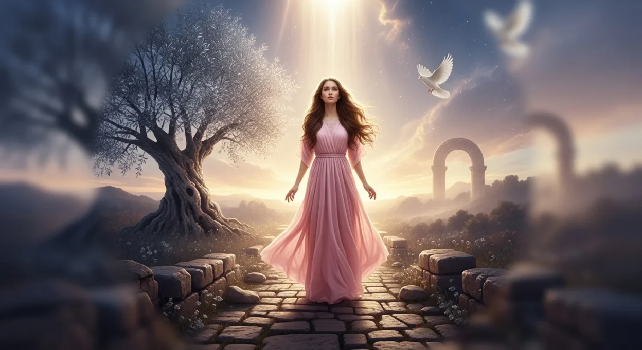 wearing pink in a dream biblical