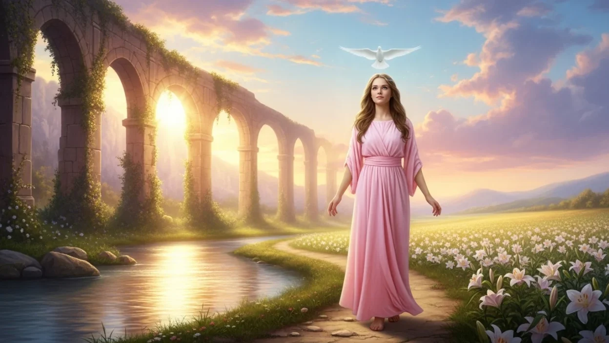 wearing pink in a dream biblical meaning