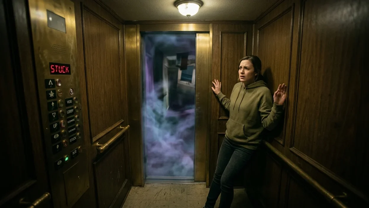 being-trapped-in-an-elevator-in-a-dream