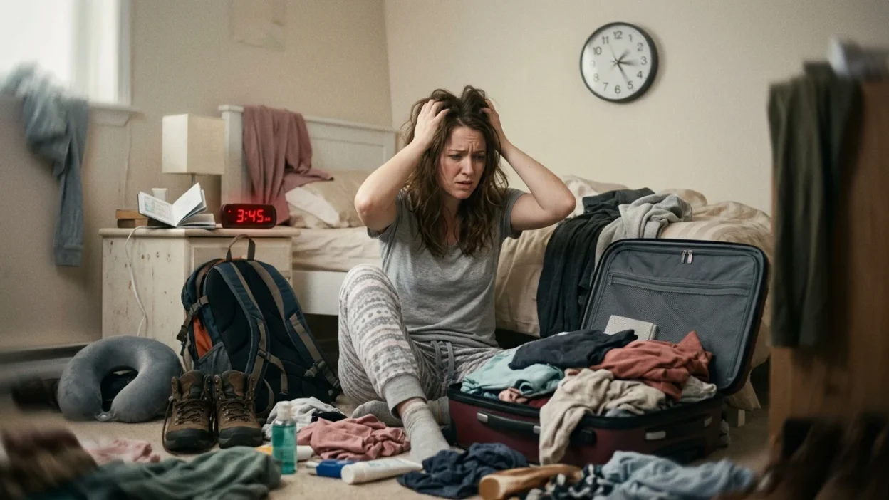 being-unable-to-pack-for-a-trip-in-time-in-a-dream
