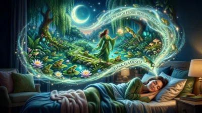 dream of frogs meaning