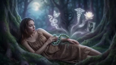 snake biting in dream meaning