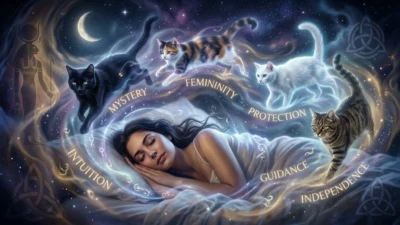 spiritual meaning of dreaming about cats