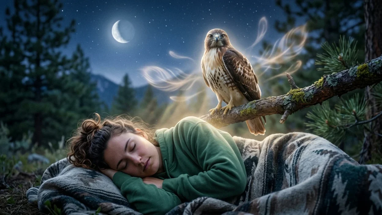 spiritual meaning of dreaming about hawk