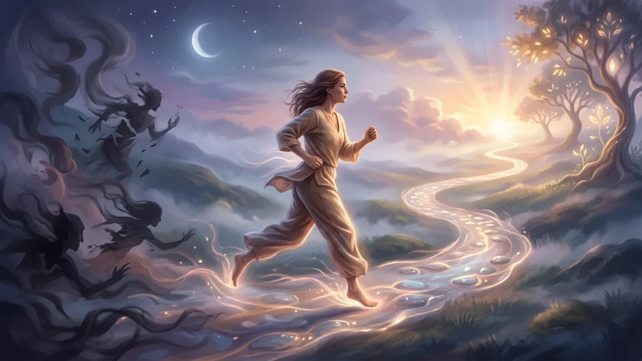 spiritual meaning of dreaming about running in a dream