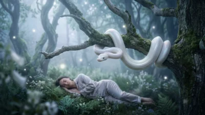 white snake in dream meaning