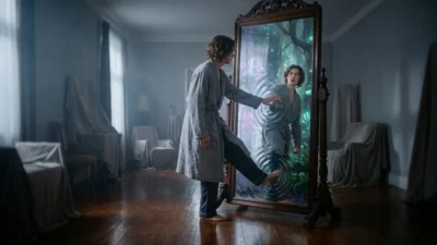 being able to walk through mirrors in a dream
