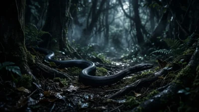 black snake in dream meaning