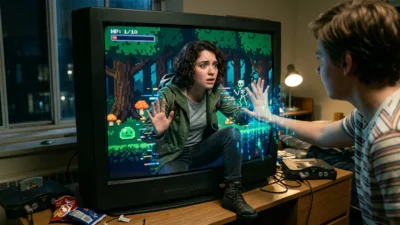 dream of being trapped in a video game