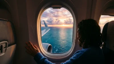 dream of flying in a plane over water meaning
