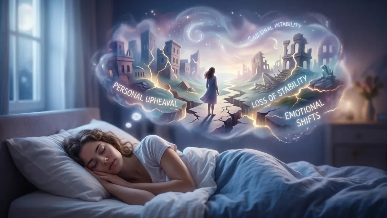 earthquake in a dream meaning