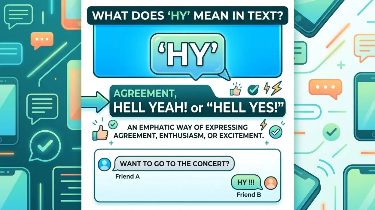hy meaning in text