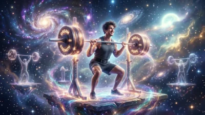 lifting weights in a dream