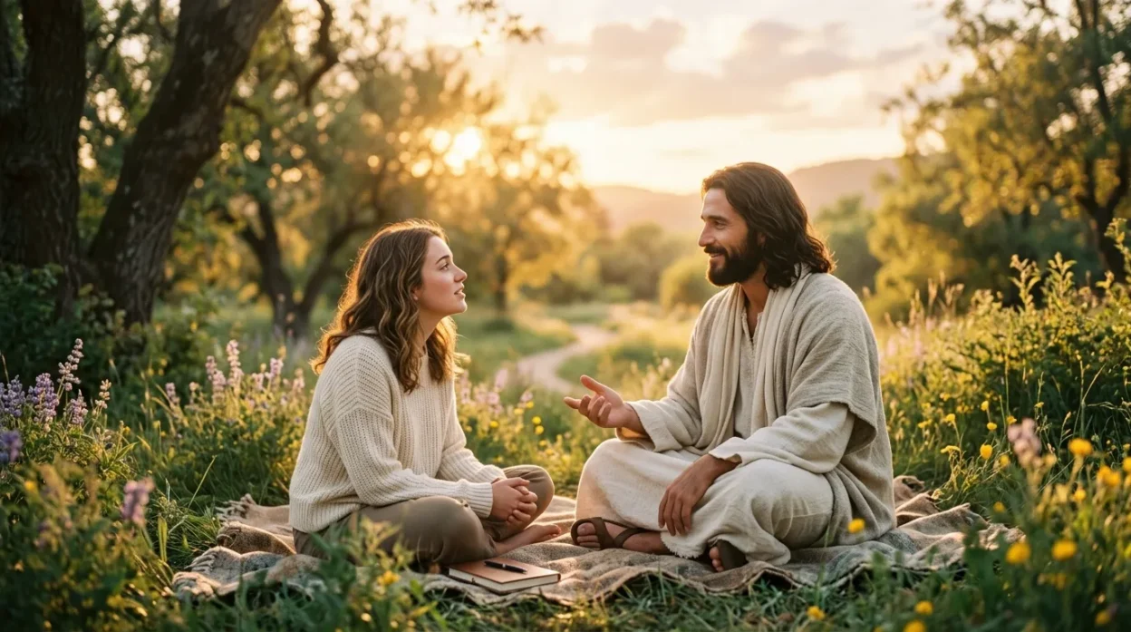 speaking with jesus in a dream