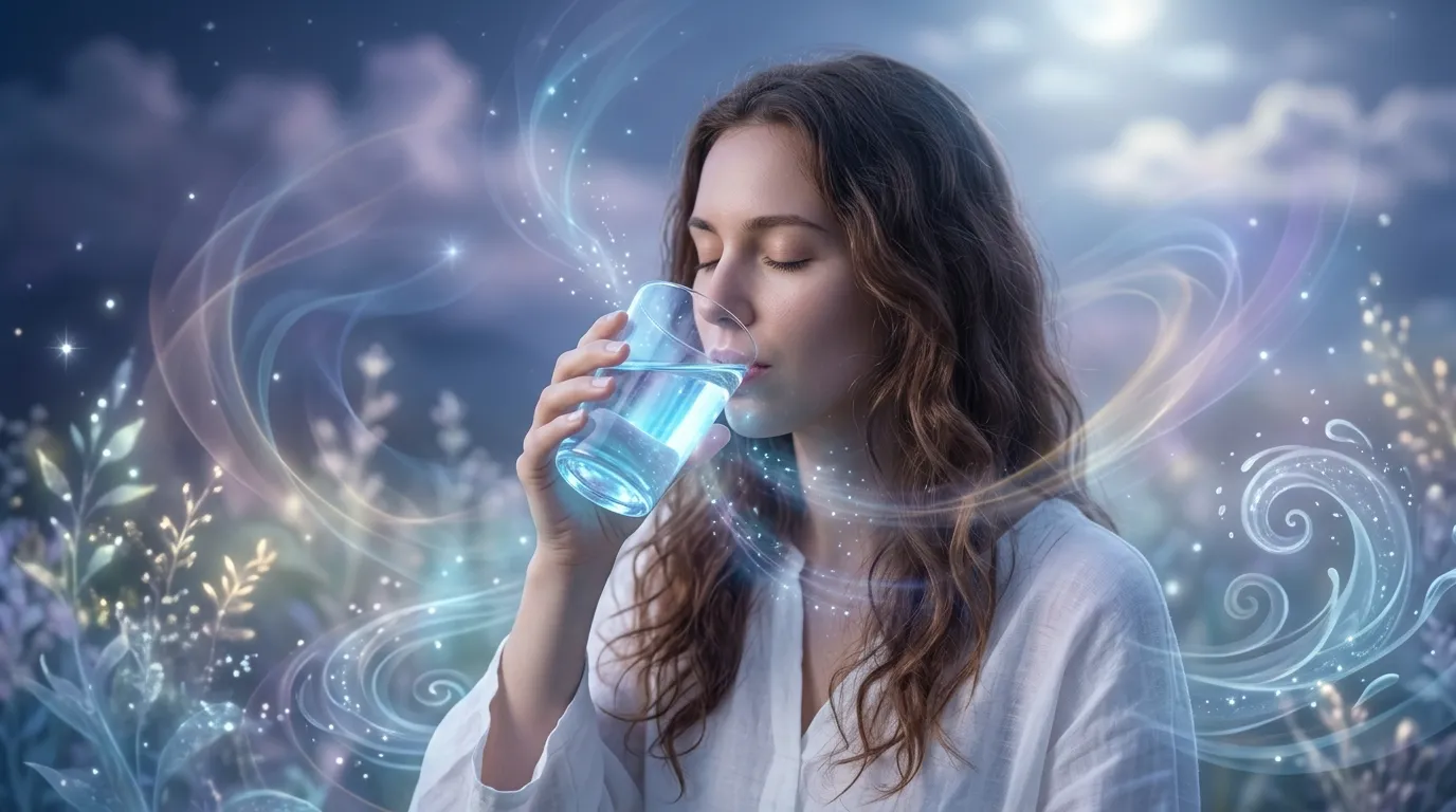 spiritual meaning of drinking water in a dream