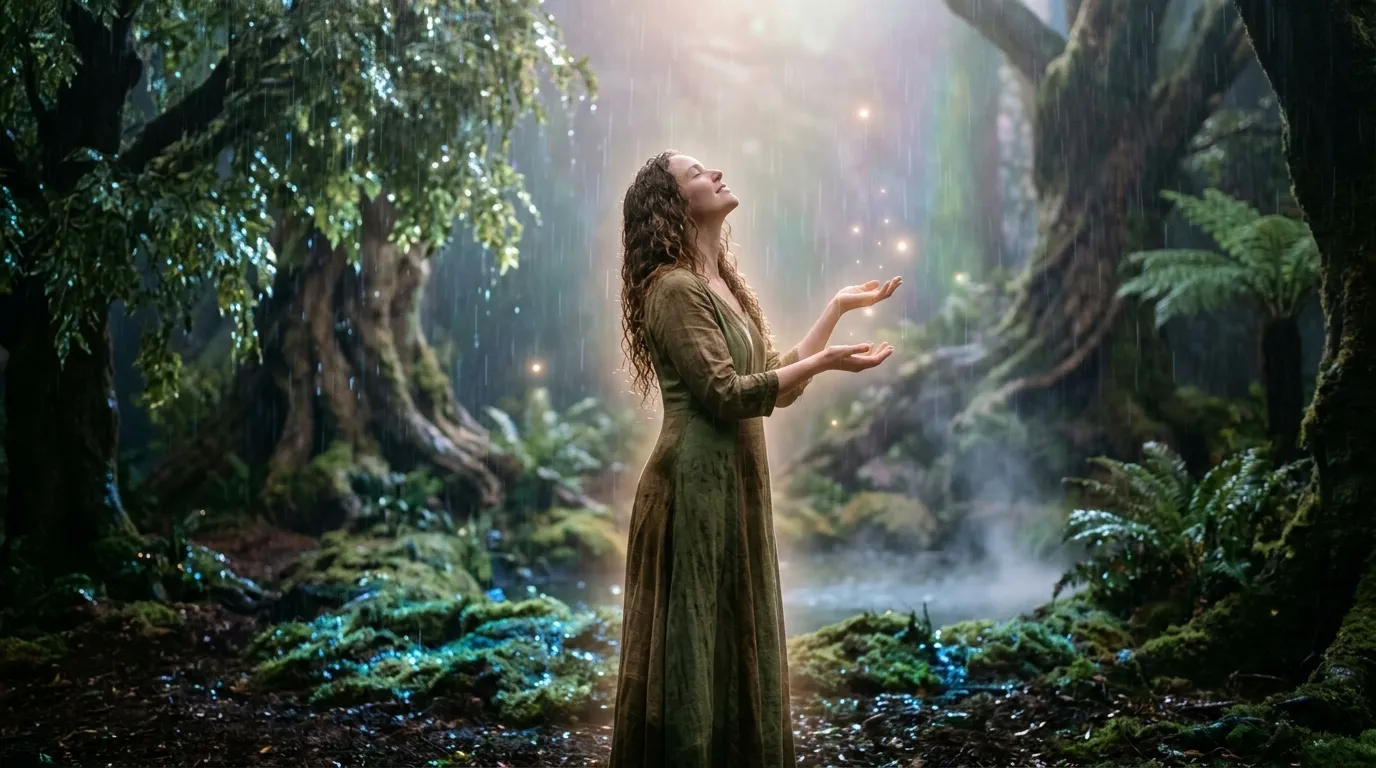 spiritual meaning of rain in a dream