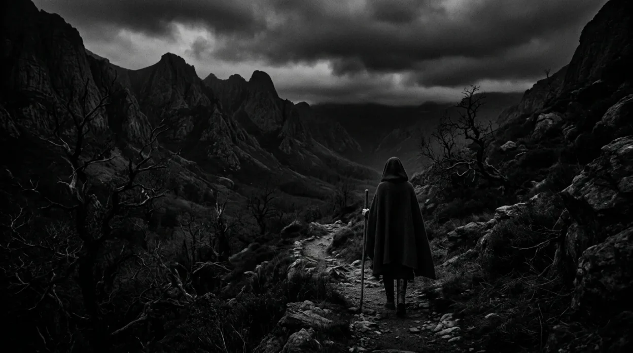 spiritual meaning of seeing the world in black