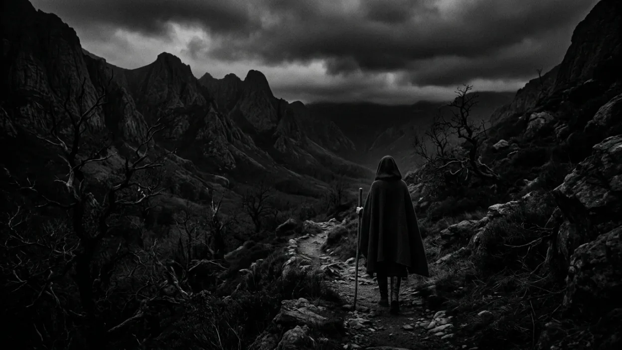spiritual meaning of seeing the world in black