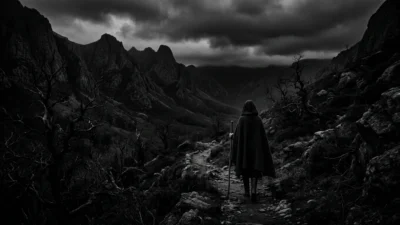 spiritual meaning of seeing the world in black