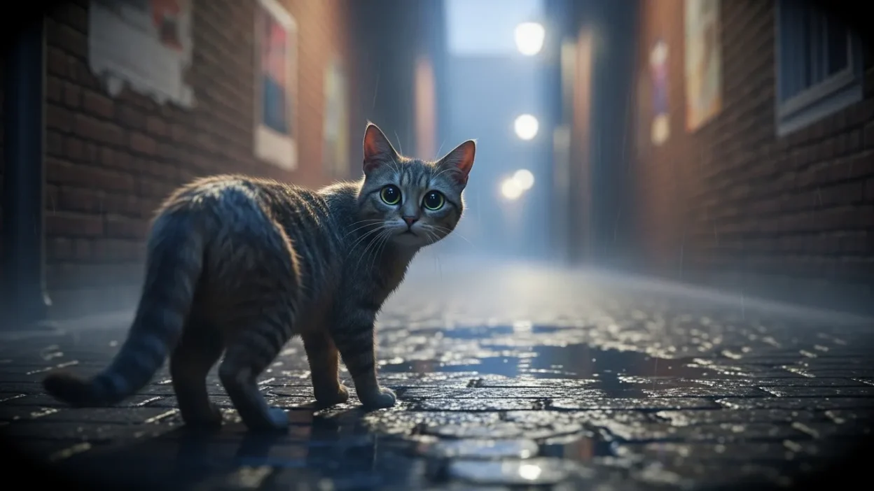 Stray Cat Following You in a Dream