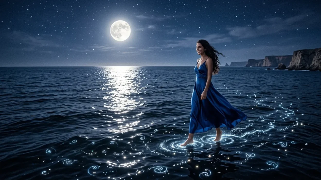 being-able-to-walk-on-water-in-a-dream-miraculous-mooches-on-the-moonlit-sea