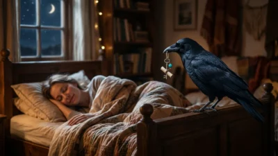 dream-about-a-crow-bringing-you-a-gift