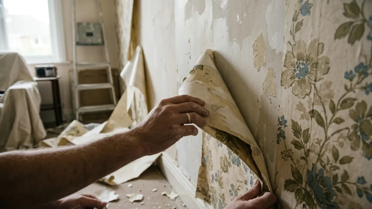 dream-about-peeling-wallpaper-off-walls
