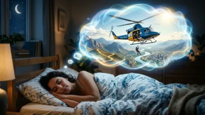 dreaming about helicopter dream meaning