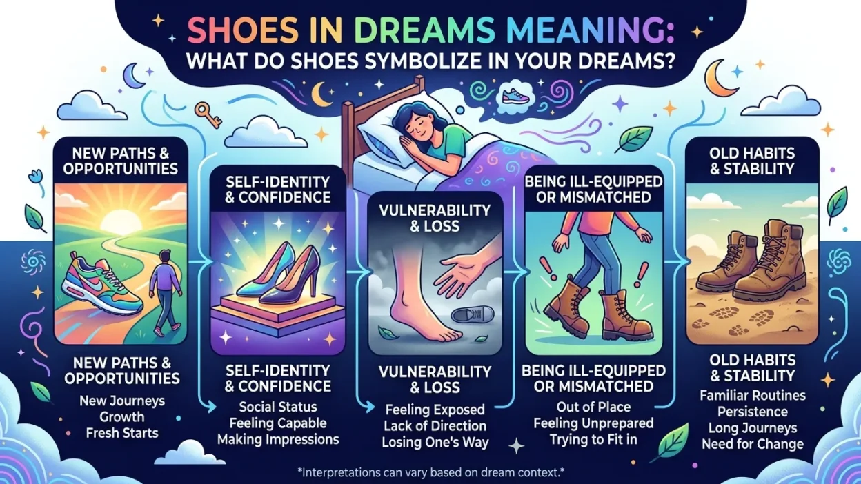 Shoes in Dreams Meaning