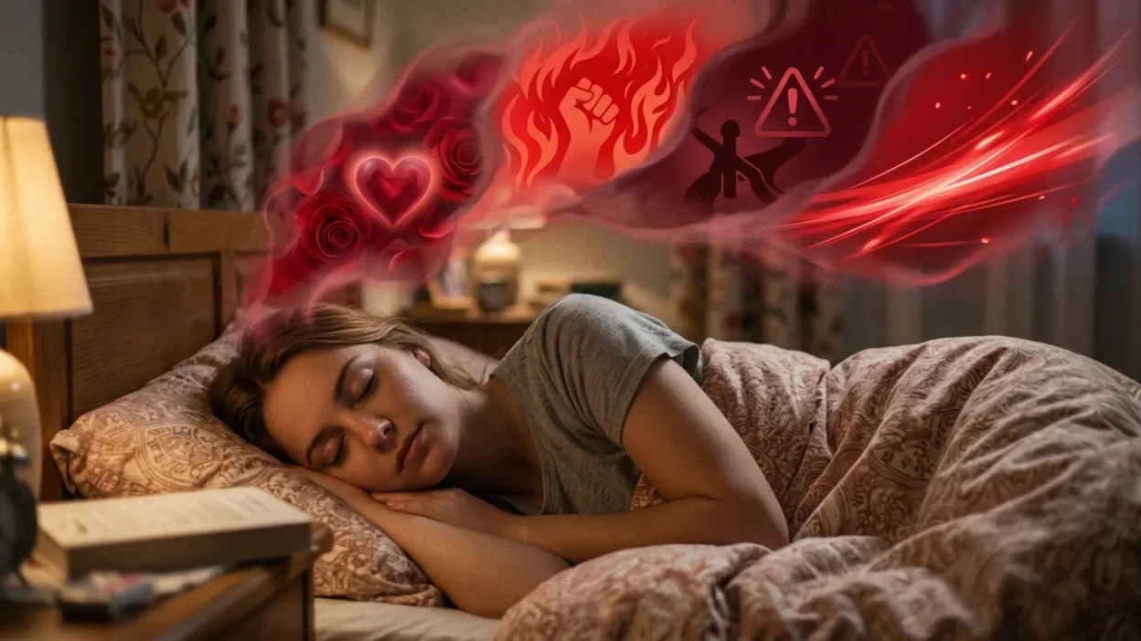 what-does-the-color-red-mean-in-a-dream