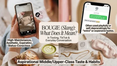 Bougie Meaning Slang