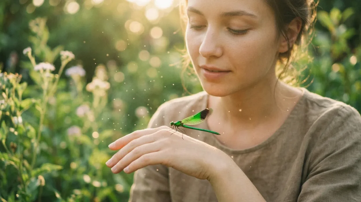 green-dragonfly-landing-on-you-dream-meaning
