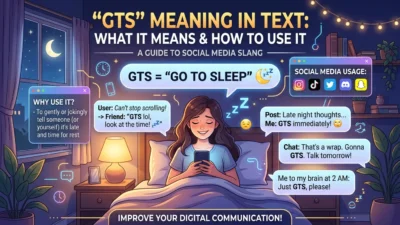 GTS Meaning in Text