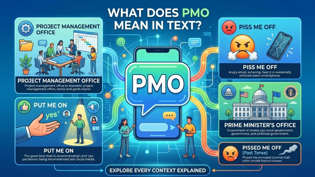 PMO Meaning in Text