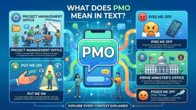 PMO Meaning in Text