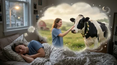 seeing-a-cow-in-a-dream