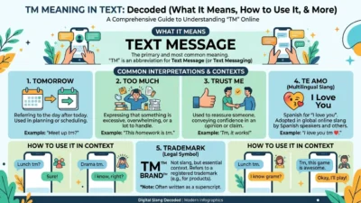 TM Meaning in Text: What It Means