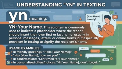 YN Meaning in Text: What It Means