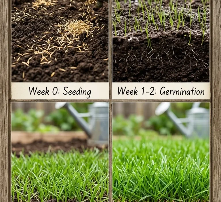 how long does it take grass seed to grow