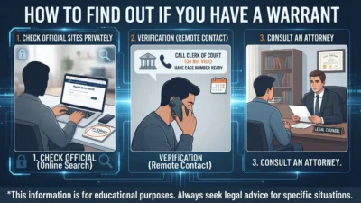 how to find out if you have a warrant