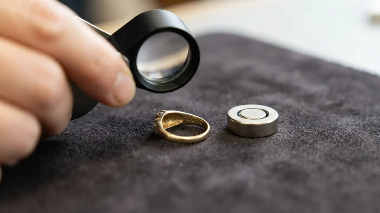 how to test gold at home